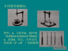 可摘局部义齿观察线的类型和特点